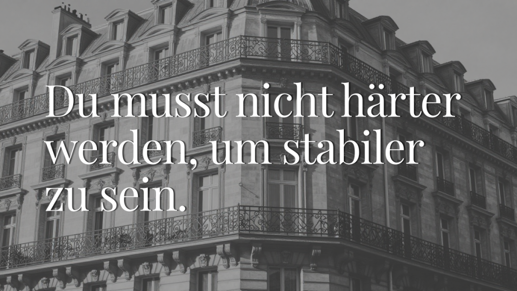 Du bist nicht zu sensibel. Du bist überreizt.
