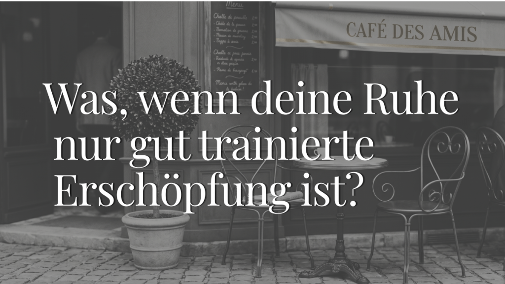 Du brauchst keine Selbstkontrolle. Du brauchst Emotionskultur.